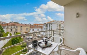 Balkón nebo terasa v ubytování Magnifique App À La Rochelle