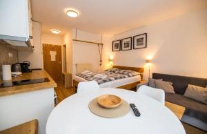 Postel nebo postele na pokoji v ubytování Studio Sumava-Bayerischer Wald