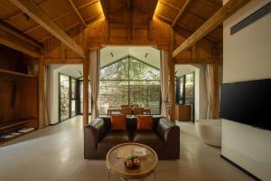 Posezení v ubytování Jianglu Village Dawn Resort