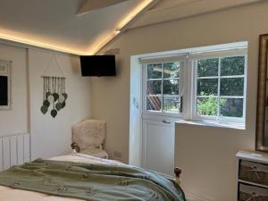 Postel nebo postele na pokoji v ubytování The Resting Shepherd