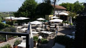 A restaurant or other place to eat at Il borgo
