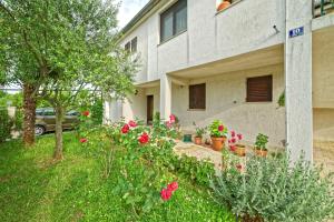 Zahrada ubytování Apartments Crevatin