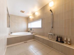 Koupelna v ubytování HOTEL felice Osaka -伊丹空港-