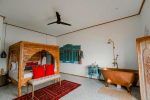 Et opholdsområde på La Marrocco Villas - Only Adults