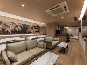 Posezení v ubytování HOTEL felice Osaka -伊丹空港-