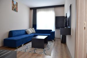 Χώρος καθιστικού στο altın otel