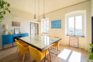 Kuchyň nebo kuchyňský kout v ubytování Villa Cangallo