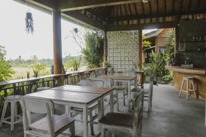 Restaurace v ubytování Sunset Villas Bungalow Ubud