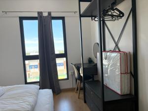 Maya Bay Residences at Gamuda Cove, Dengkil by Plush客房内的一张或多张床位
