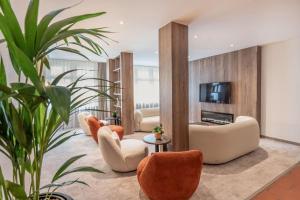 Istumisnurk majutusasutuses Tailormade Hotel KRONE Sarnen
