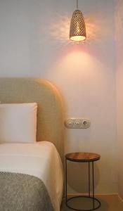 En eller flere senge i et værelse på Ses Terrisses Hotel