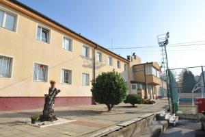 O edifício onde o apartamento está situado