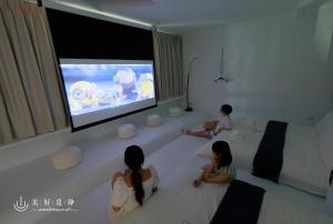 TV a/nebo společenská místnost v ubytování Wondersecret美好覓靜