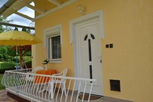 Balkón alebo terasa v ubytovaní Apartments in Zalakaros 20662