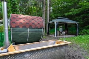 Κήπος έξω από το Forestreat Karuizawa - with Sauna & Dog