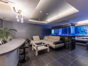 Posezení v ubytování HOTEL felice Osaka -伊丹空港-