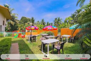 Super Hotel O The Goan Courtyard外面的花园