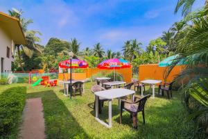 Super Hotel O The Goan Courtyard外面的花园