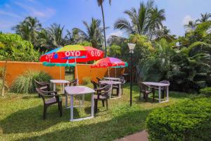 Super Hotel O The Goan Courtyard外面的花园