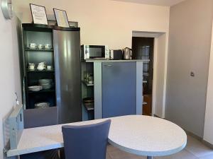 Kuchyň nebo kuchyňský kout v ubytování Apartments Villa Majda