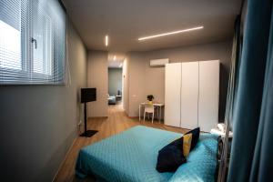 Postel nebo postele na pokoji v ubytování Hotel Delta