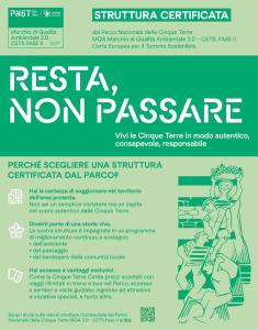 a flyer for a conference with a drawing of a woman at Albergo Degli Amici in Monterosso al Mare