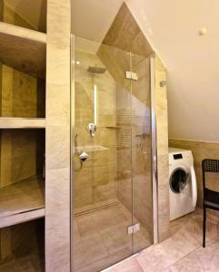 Koupelna v ubytování Mueggenburger Weg 46 Wohnung 3 Auszeit + 15 fotografií