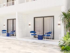 Balkón nebo terasa v ubytování Eri Maldives