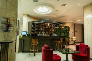 Lounge nebo bar v ubytování Supreme Hotel Baku