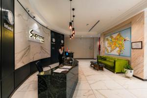 Vstupní hala nebo recepce v ubytování Supreme Hotel Baku