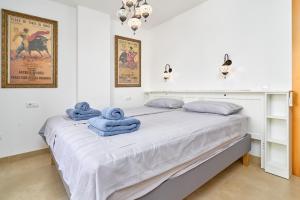 Ένα ή περισσότερα κρεβάτια σε δωμάτιο στο Jeanna B