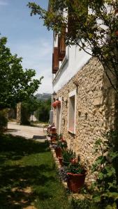 Градина пред Casa Rural Fuentetrigo