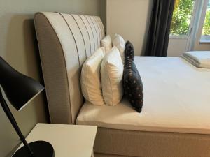 Postel nebo postele na pokoji v ubytování Möre Hotell & Konferens