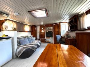 Kuchyň nebo kuchyňský kout v ubytování B&B Unitas Rotterdam