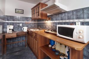 Kuchyň nebo kuchyňský kout v ubytování Penzion Hana + 9 fotografií