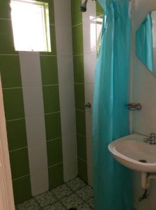 Koupelna v ubytování Hostal Makea Pachuca + 37 fotografií