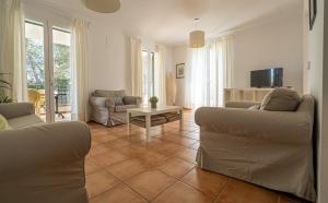 Χώρος καθιστικού στο Houm Villa Samil