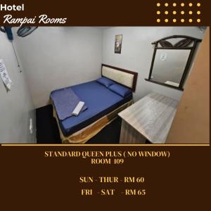 Postel nebo postele na pokoji v ubytování HOTEL Rampai Rooms