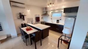 Dapur atau dapur kecil di Apartment Svoboda