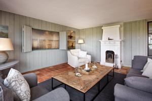 Posezení v ubytování Reethaus am Strand - Ost