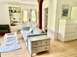 Ruang duduk di Hühnerstall Lüttenhof