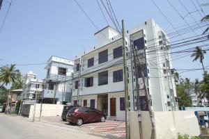 Bygningen som lejligheden ligger i