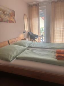 Voodi või voodid majutusasutuse Privatzimmer Jarosch toas