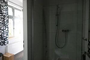 Koupelna v ubytování Hotel Spálov