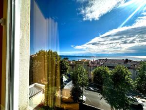 a view from a window of a city at Greif Hotel Maria Theresia in Trieste