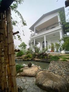 Zahrada ubytování Homestay Villa White House