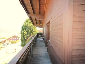 A balcony or terrace at Apartment Jägerhof-3 by Interhome
