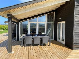 Balkón nebo terasa v ubytování Holiday Home Preben - 500m from the sea by Interhome