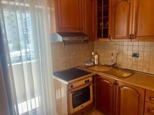 Η κουζίνα ή μικρή κουζίνα στο Seaside Family Apartament 2