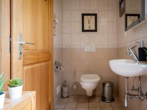 Uma casa de banho em Chalet Dendron by Interhome